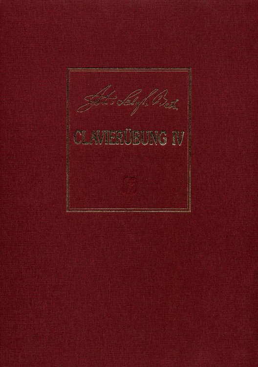 Clavierubung. Часть IV. Ария с вариациями BWV 988. Уртекст. Для фп. Подарочное издание