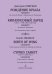 Рождение крыла Концерт. Кипарисовый ларец. Пять трилистников. Концерт. Для смешанного хора без сопровож.