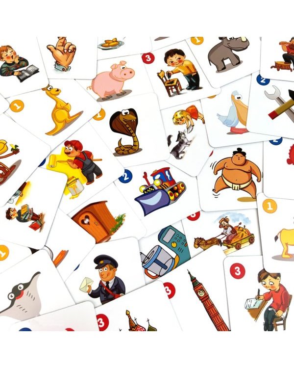 Improvizācija.Vardu krātuve.Kāršu spēle