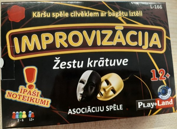 Improvizācija.Žestu krātuve.Kāršu spēle