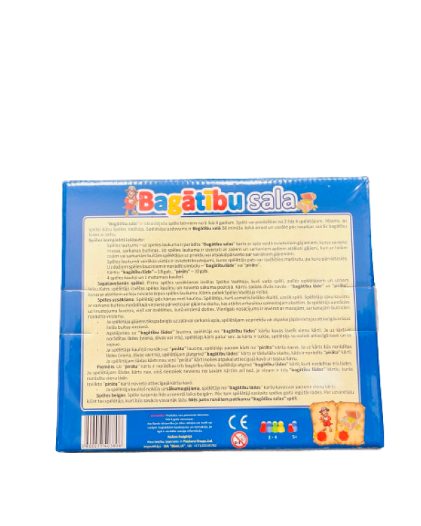 “Bagātību sala” izklaidējoša spēle