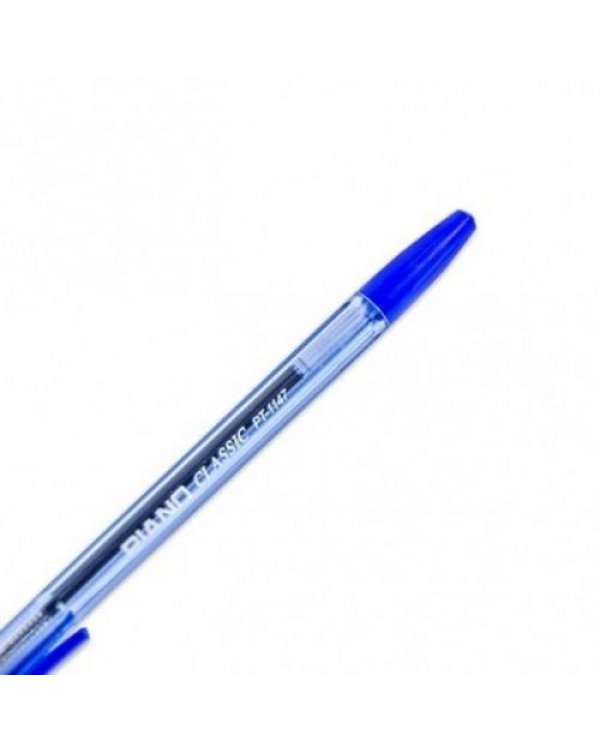 Шариковая ручка - Piano PT1147 - 1.0 мм - красная/ синяя 