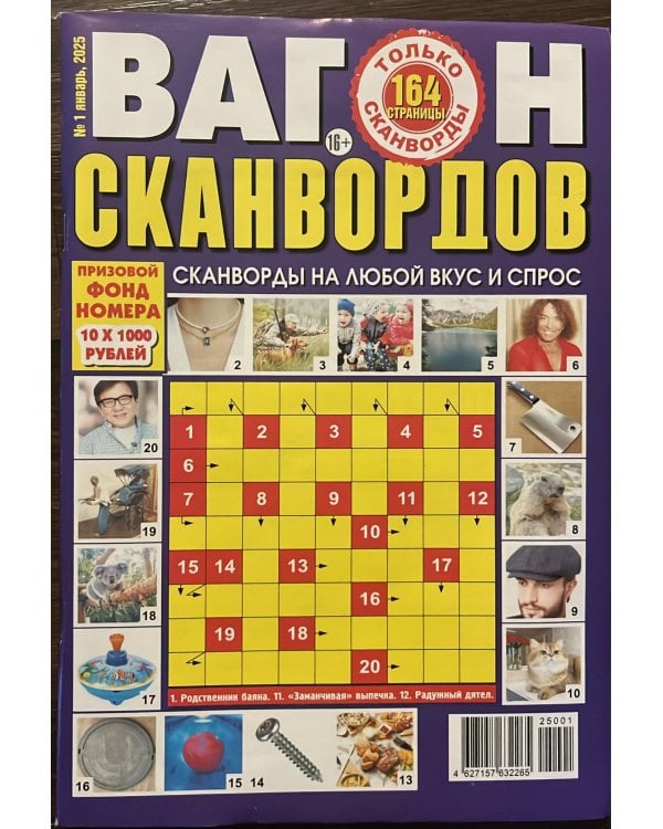 Вагон сканвордов СВ