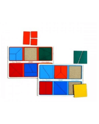 Детская развивающая игра "Собери квадрат", 1 уровень