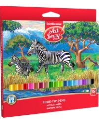 Фломастеры "ArtBerry. Easy Washable", 18 цветов