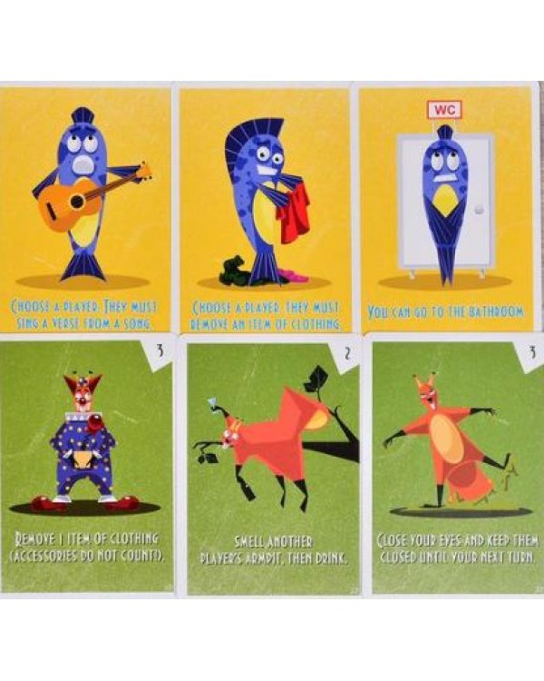 Игра компактная "Ёрш" на английском языке 