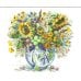 Картины по номерам "Подсолнухи в вазе", 40x50 см 