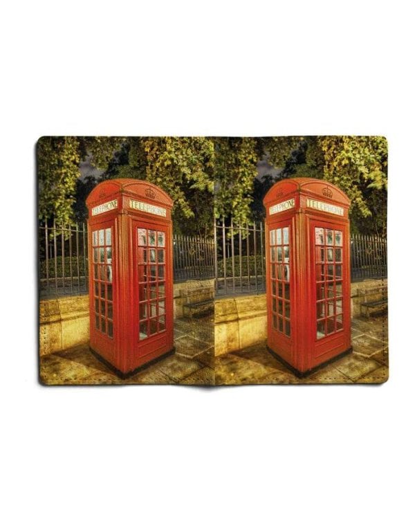 Обложка для паспорта  «ТЕЛЕФОН» 