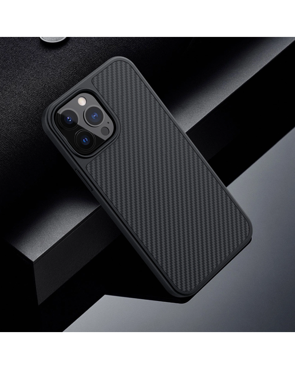 Nillkin Synthetic Fiber Carbon iPhone 13 Pro case black