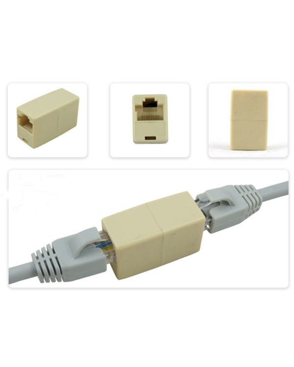 Адаптер Fusion RJ45 белый