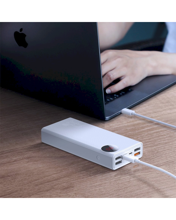 Baseus Mulight PPMY-01 Портативный аккумулятор 30000 mAh / 33W / 12V / 3A Черный