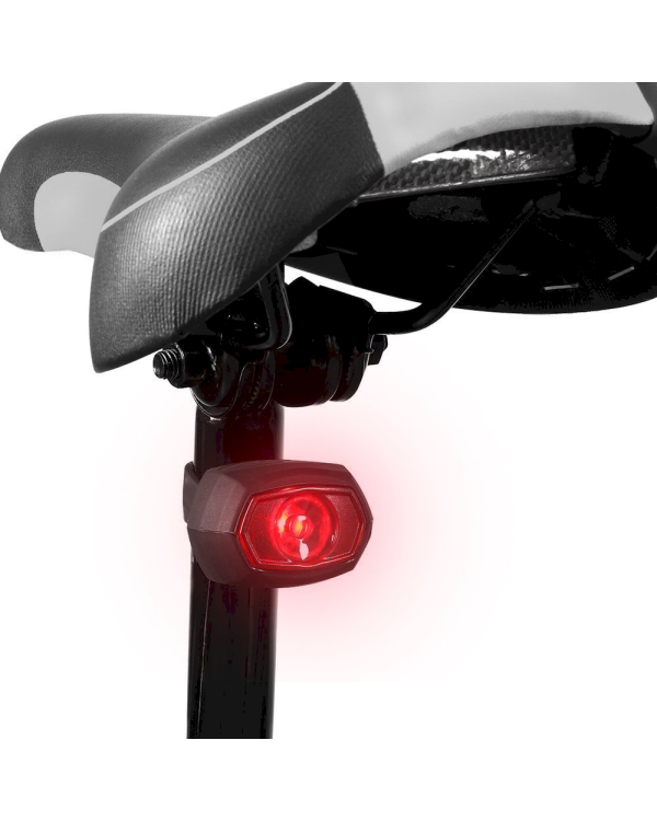 Wozinsky задний велосипедный фонарь micro USB заряд черный