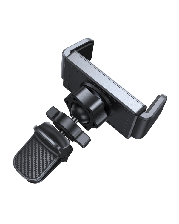 Joyroom автомобильный держатель телефона для вентиляционного отверстия черный (JR-ZS377)