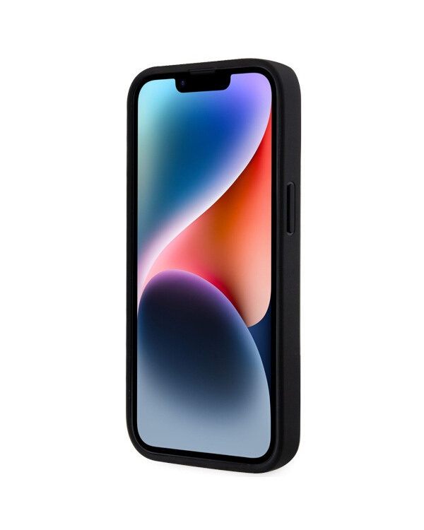 Karl Lagerfeld KLHCP14SSAKHPCK iPhone 14 6.1" черный Saffiano Monogram Choupette