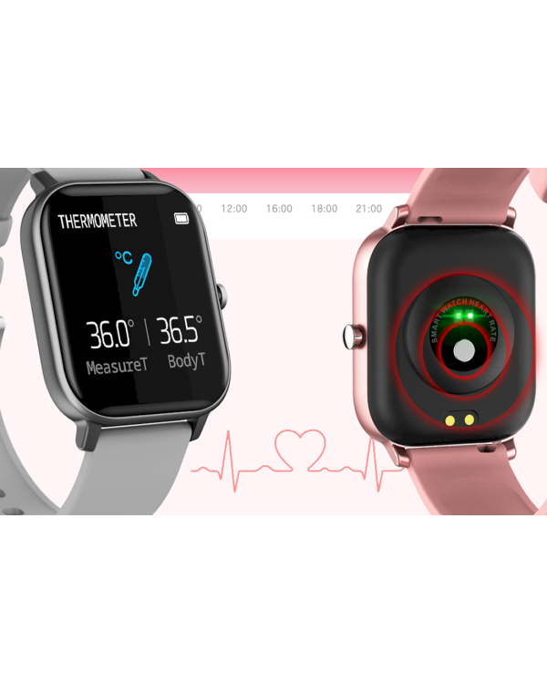 Colmi P8 Pro smart watch IP67 / TFT 1.4" / монитор сердечного ритма / калькулятор / контроль сна