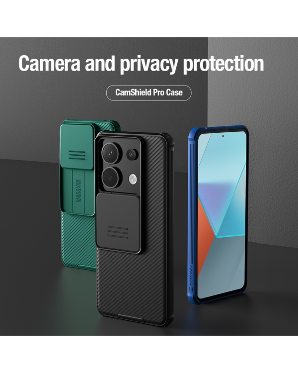 Nillkin CamShield Hard Case for Xiaomi Redmi Note 13 5G Black