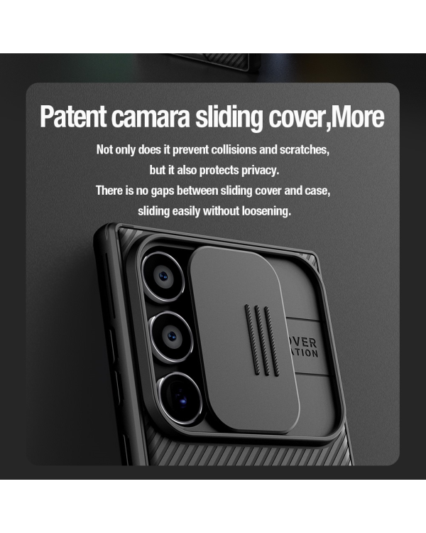 Nillkin CamShield PRO Hard Case for Samsung Galaxy S24 Ultra Black