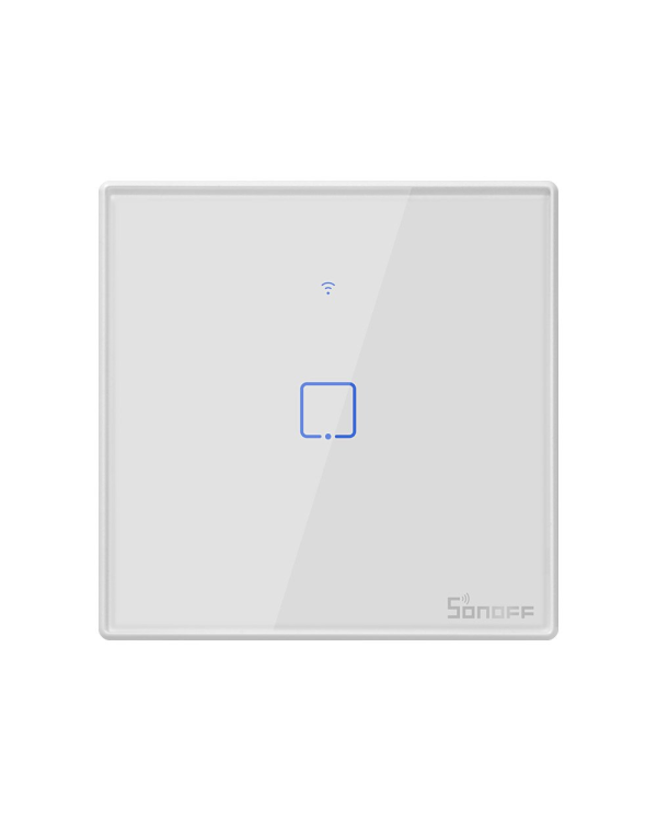 Умный выключатель WiFi + RF 433 Sonoff T2 EU TX (1-канальный)