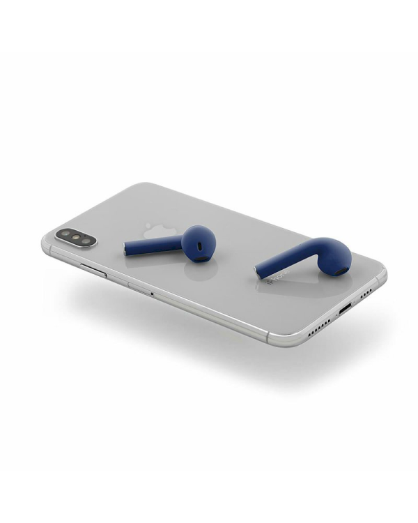 Reverse i12 Беспроводные наушники с микрофоном синие