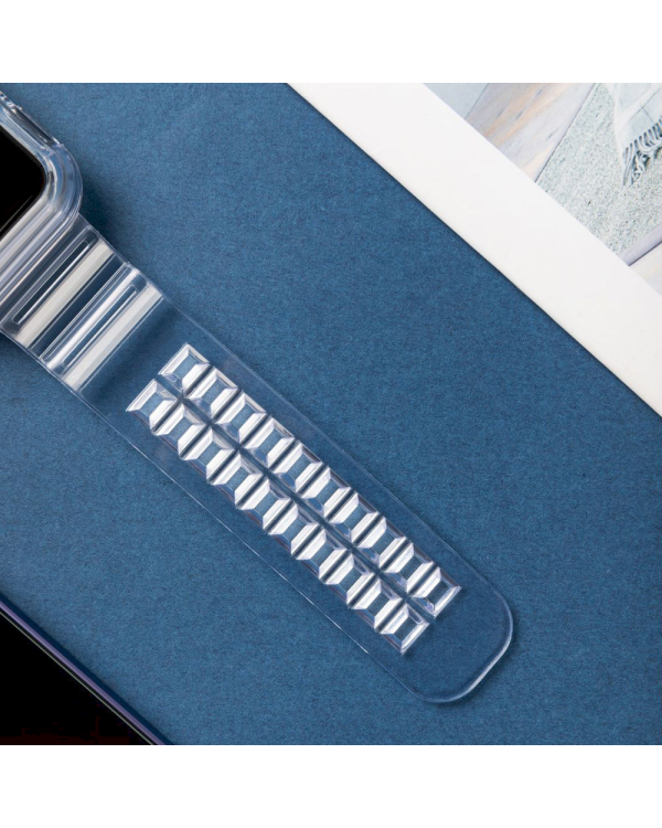 Fusion Light Set силиконовый ремешок для Apple Watch 42mm / 44mm / 45мм синий