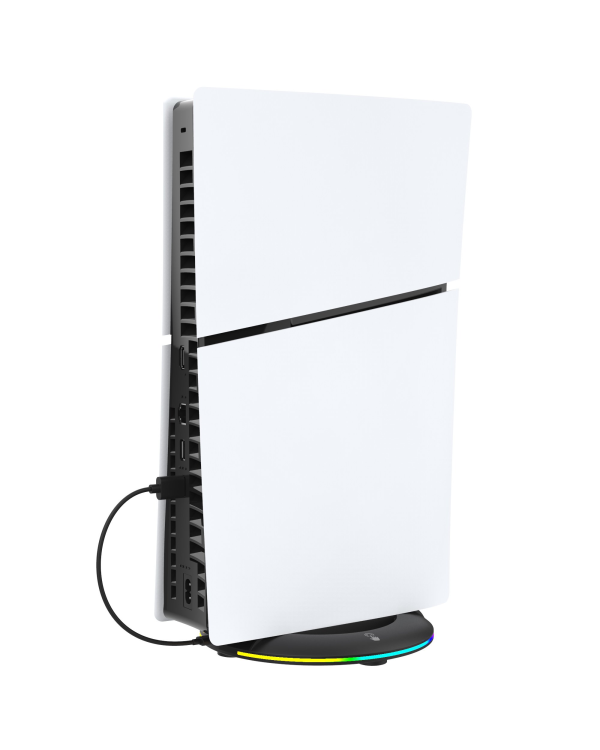 Вертикальная подставка iPega P5S025S с RGB для PS5 Slim черная