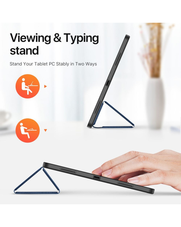 Dux Ducis domo magnet case чехол для планшета Apple iPad Air 13 (2024) A2903 | A2904 | A2898 черный