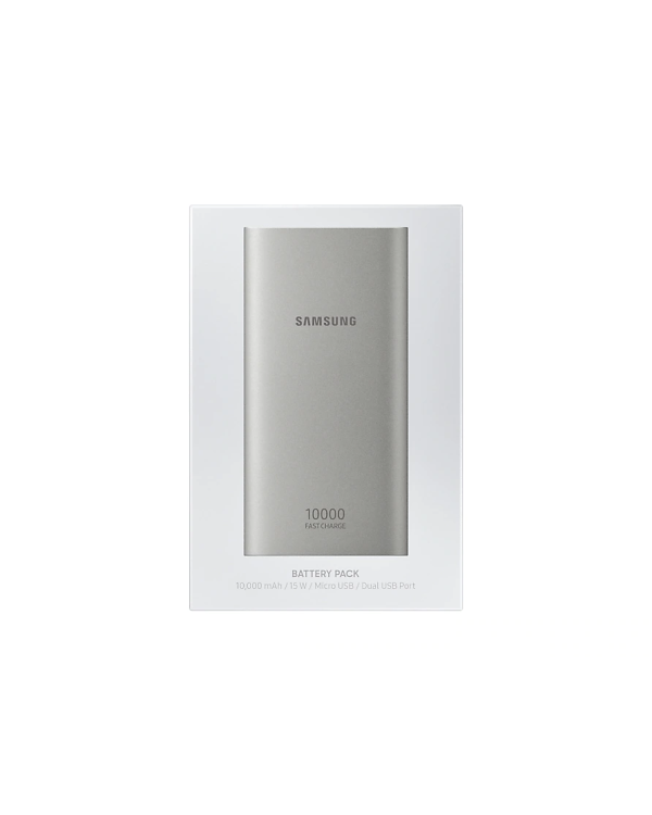 Samsung EB-P1100BSEGWW Power Bank Micro USB / 15W / 10 000 mAh Серебряный