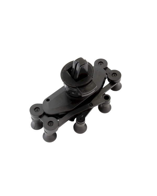 Универсальный автомобильный держатель для дефлекторов Fusion для любых устройств шириной до 90 мм черный