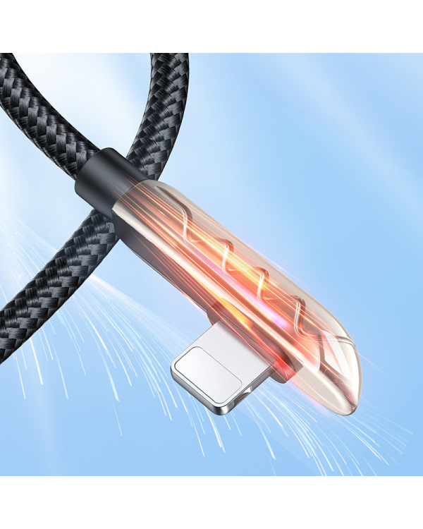 Joyroom Gaming USB Cable - Lightning Charging | Data 2.4A 1.2m Silver (S-1230K3)