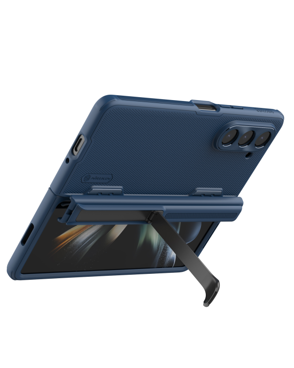 Nillkin Super Frosted FOLD Stand Back Cover for Samsung Galaxy Z Fold 5 Blue