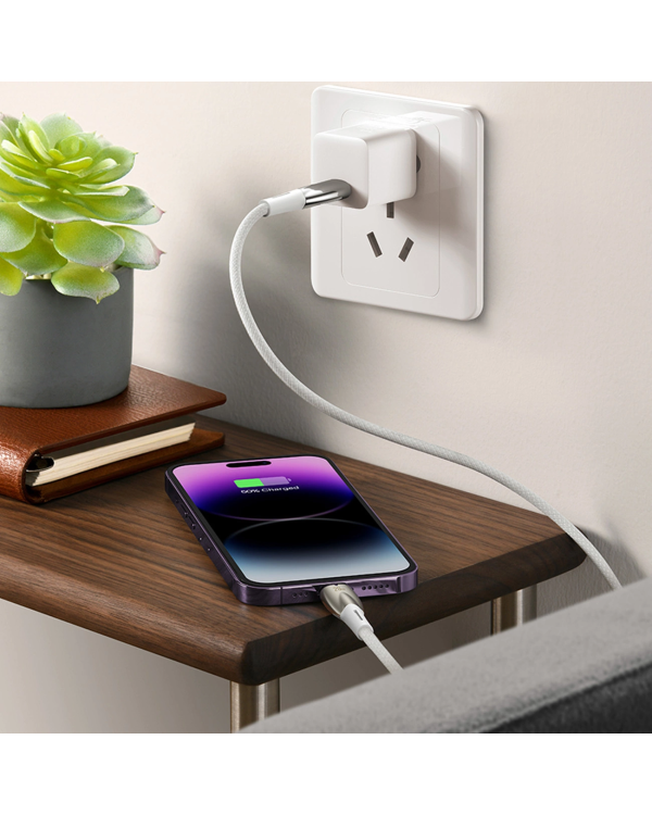 Baseus Glimmer Series Fast Charging Cable USB-A - USB-C 100W 480Mbps 2m black