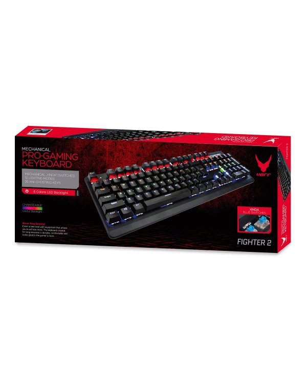 Varr VMK88B Mechanical Gaming RGB ПК USB Клавиатура / Xinda Blue Switch / 