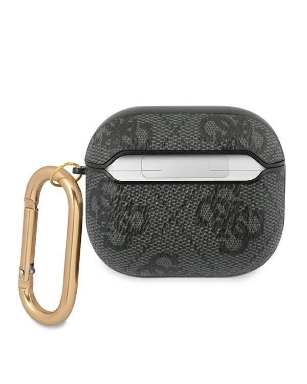 Guess GUA34GSMK AirPods 3 чехол 4G Script Metal Collection серый