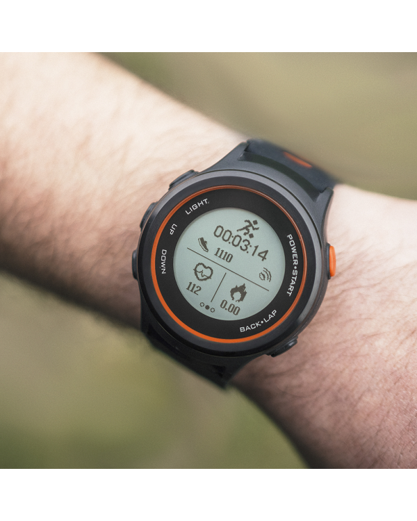 Forever Smart SW-600 Triplex Умные Часы GPS / Пульсометр / IP68 / BT 4.2 / Компасс / Погода / Серые