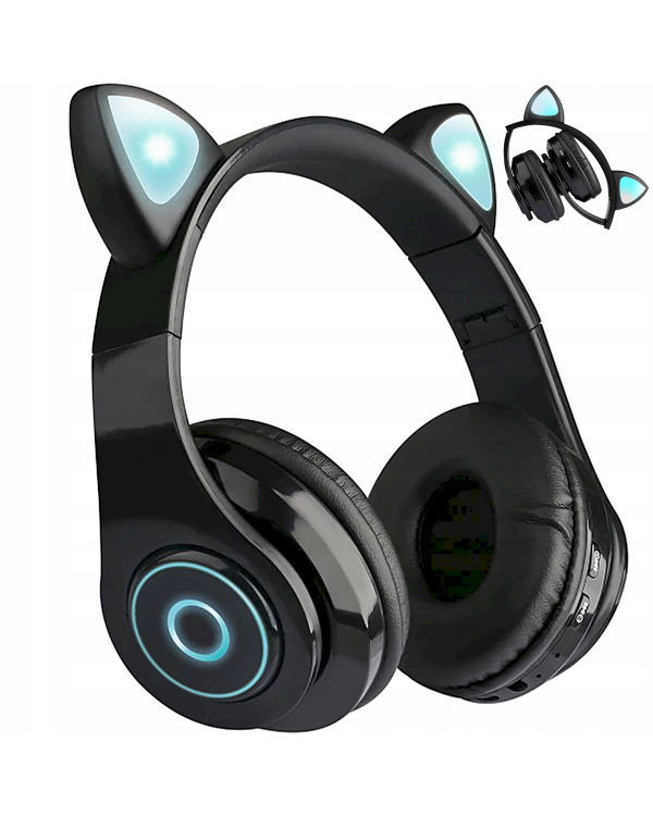 Goodbuy беспроводные наушники для детей / bluetooth 5.0 / черные