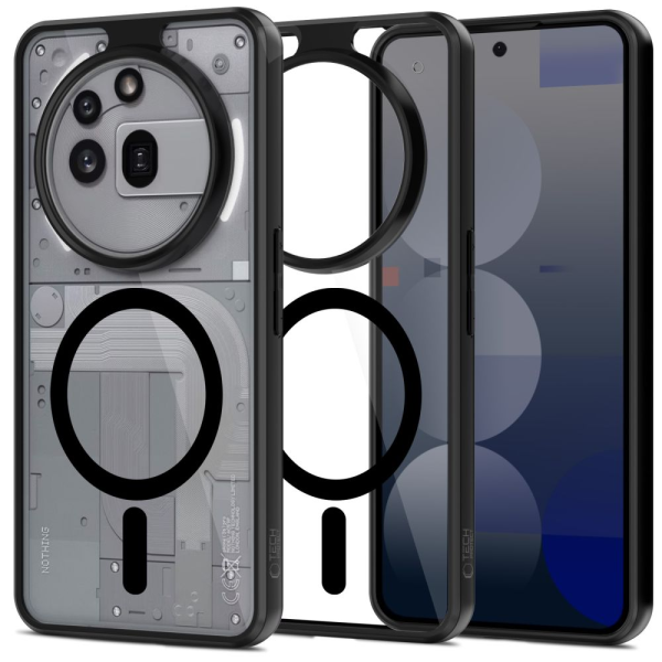 Tech-Protect Magmat MagSafe Nothing Phone 3A Pro black|clear