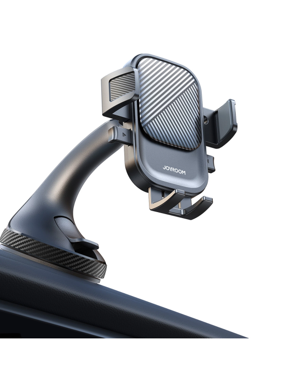 Joyroom JR-OK6 зажимной держатель телефона для стекла - черный