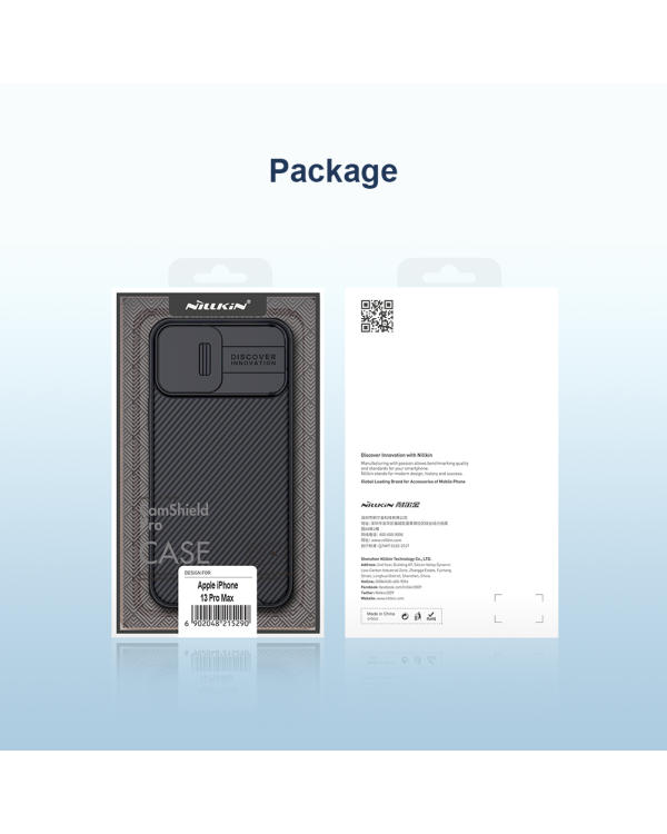 Nillkin CamShield Pro Hard Case for iPhone 13 Pro Max Deep Green