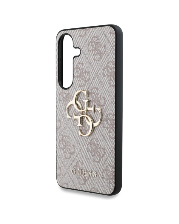 Etui Guess Big 4G Logo Classic Logo do    Samsung Galaxy S25 Plus różowy