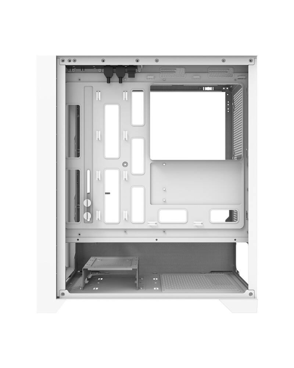 Компьютерный корпус Darkflash DRX70 GLASS + 4 вентилятора RGB (белый)