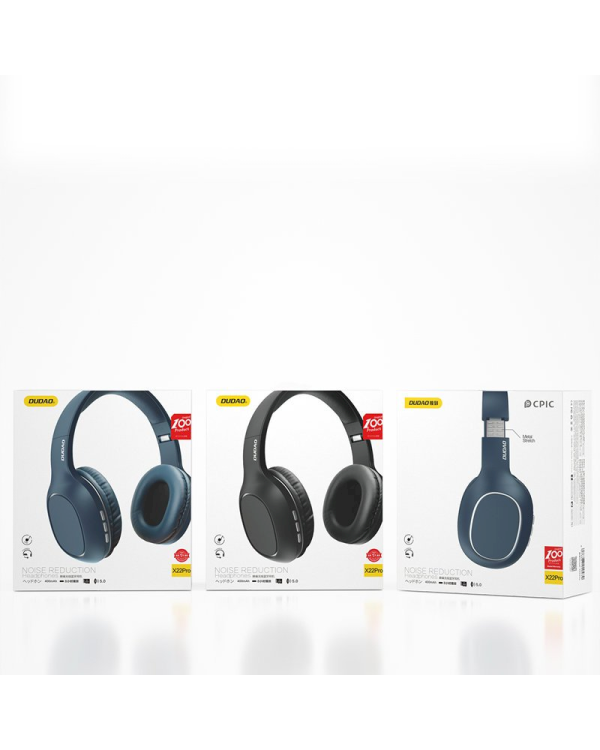 Беспроводные наушники Dudao X22Pro Bluetooth 5.0 | Micro SD | черный