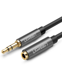 UGREEN AUX Cable Extension mini-jack 3,5 mm, 3m (Gray)