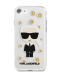 Karl Lagerfeld Ikonik Flower Case for iPhone 7/8/SE2020/SE2022 Transparent
