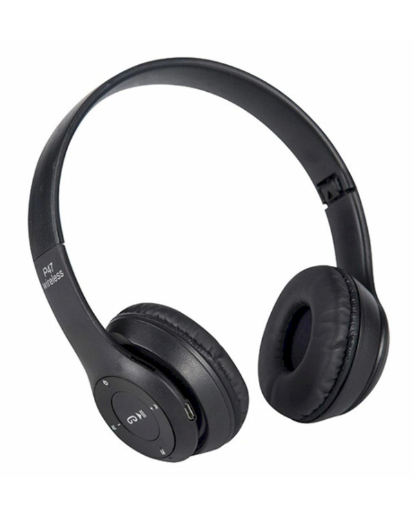Беспроводные наушники Goodbuy P47 / bluetooth 5.0 / черные