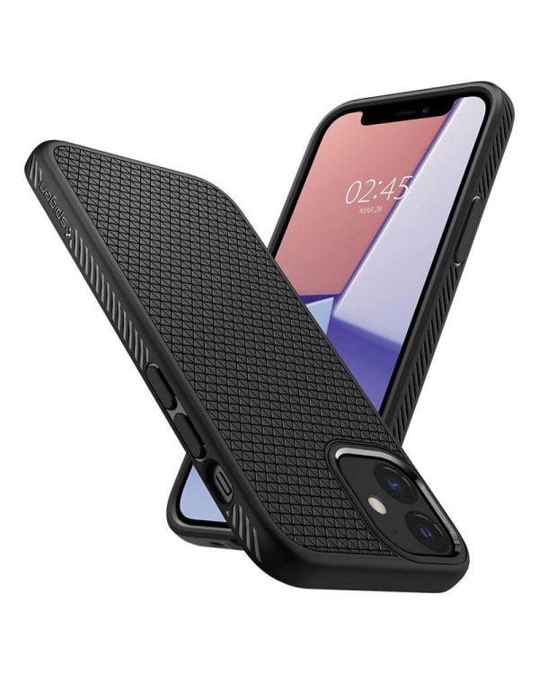 Spigen LIQUID AIR IPHONE 12 MINI MATTE ЧЕРНЫЙ