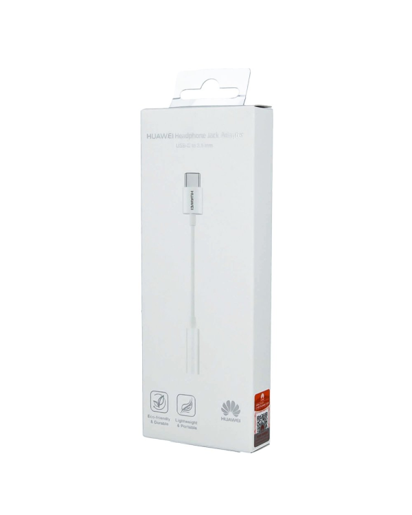 Huawei CM20 3.5 mm на USB-C Аудио Адаптер для Телефонов Белый (EU Blister)