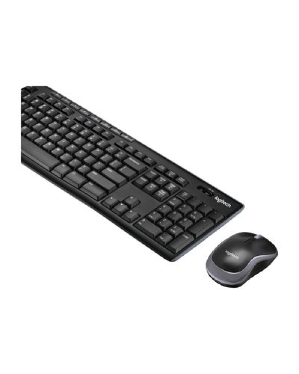 Logitech Keyboard and Mouse Set MK270 - US Layout - Black