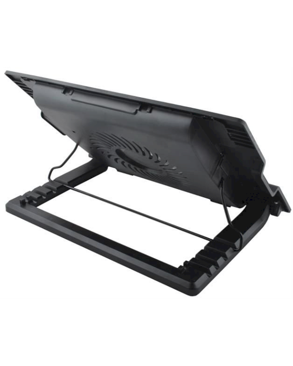Охлаждающая подставка Fusion для ноутбуков 17 дюймов, черная