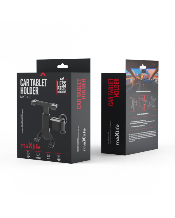 Автомобильный держатель для планшета Maxlife MXTH-01 черный