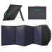 Choetech Foldable Solar Charger 100W 2x USB / 1x USB Type C Power Delivery Quick Charge black (SC009)